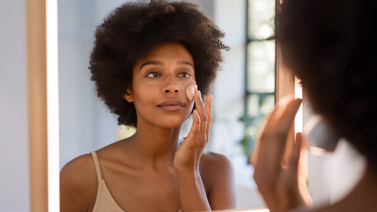 Applying tinted moisturizer evenly applying tinted moisturizer