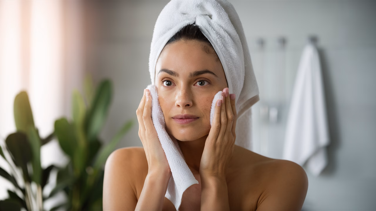 Dirty face clothes harm skin Dirty face cloths cause skin issues