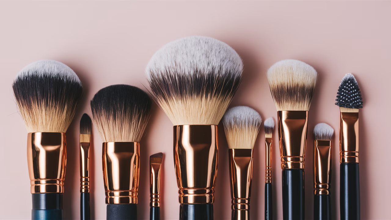 Choose the right foundation brush Foundation brush types