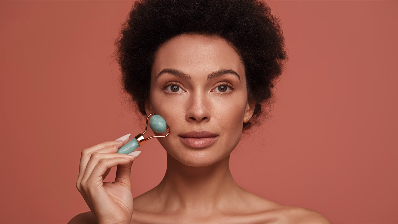 Final results of jade roller jade roller results after 30 days