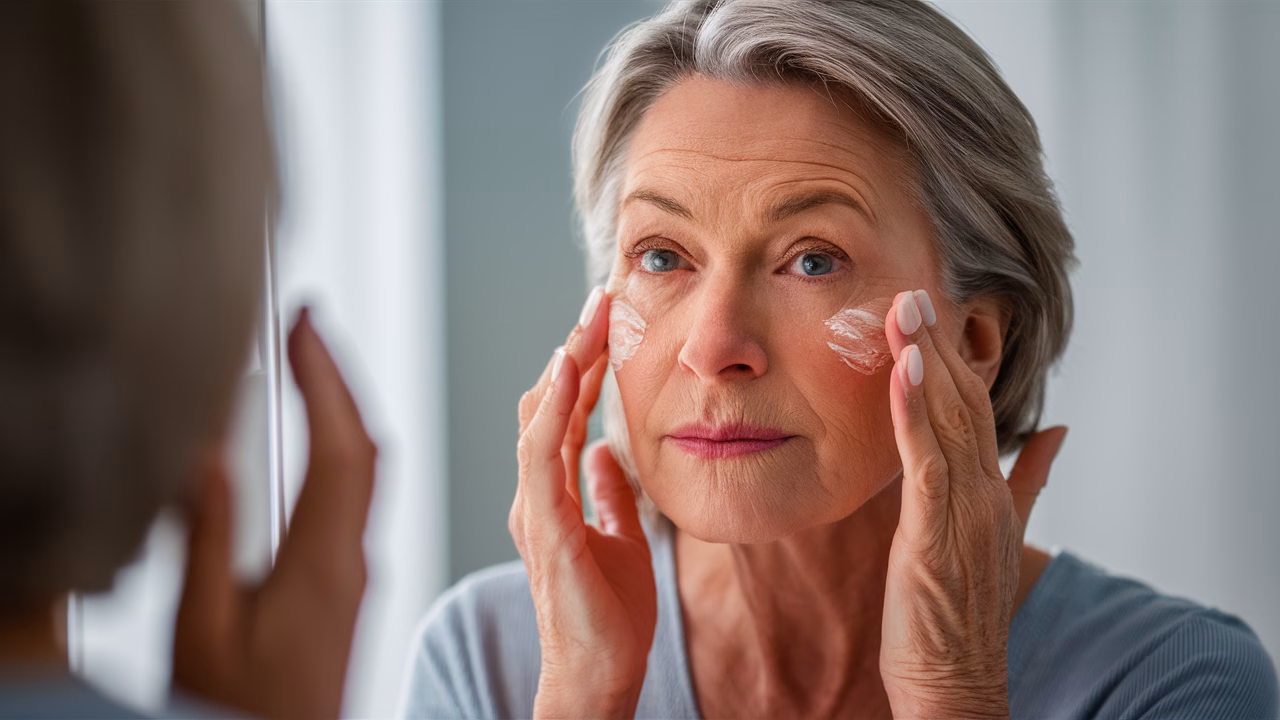 Moisturizing prevents fine lines Moisturizer keeps skin youthful