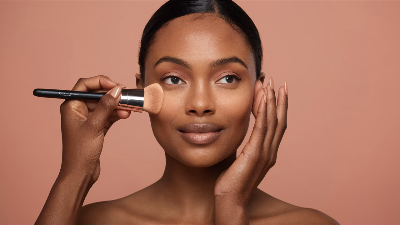 Foundation application technique Patting vs rubbing foundation